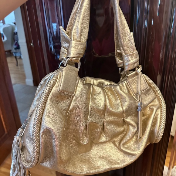 Cole Haan Gold Shoulder Bag